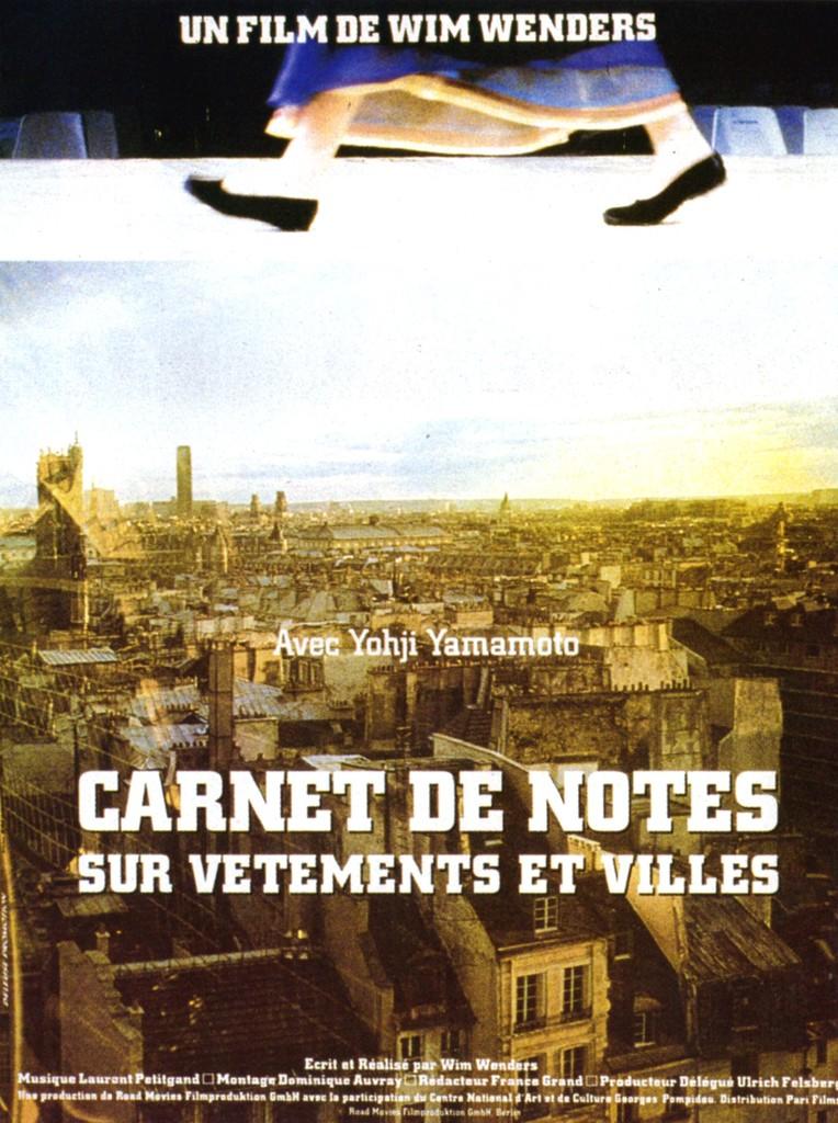 Carnet de notes sur vêtements et ville